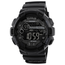 saat sport fashion digital hand clock stainless steel back water resistant digital watch